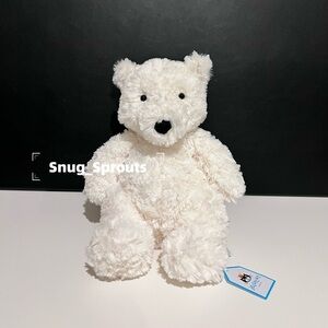 AUTHENTIC‼️ NWT Jellycat Edmund cream bear- Retired- FAST SHIPPING!